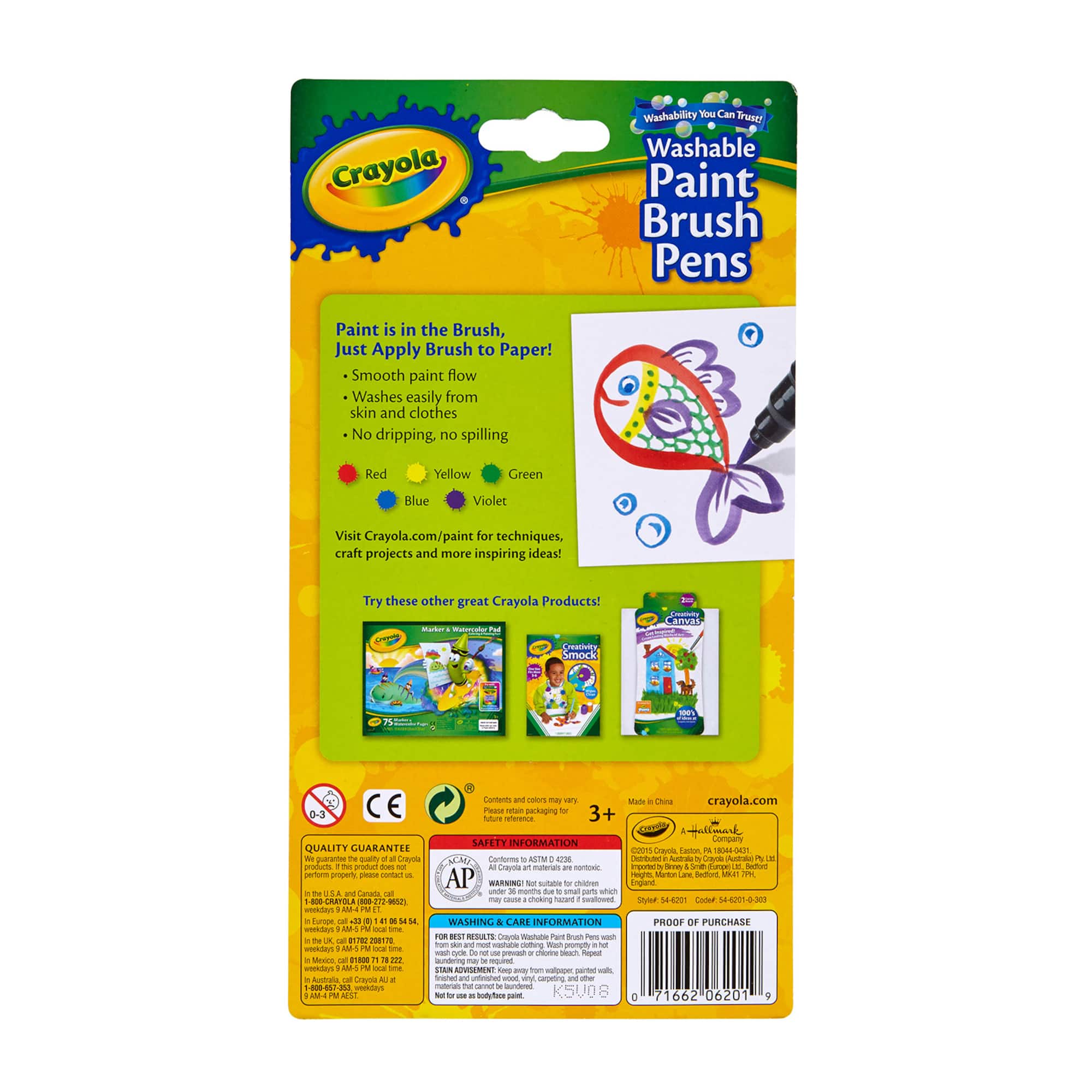 Crayola® Washable Paint Brush Pens